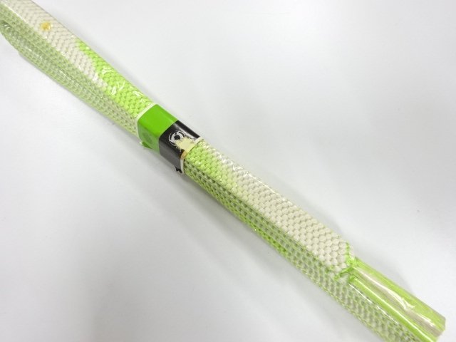 未使用品　正絹　手組帯締め